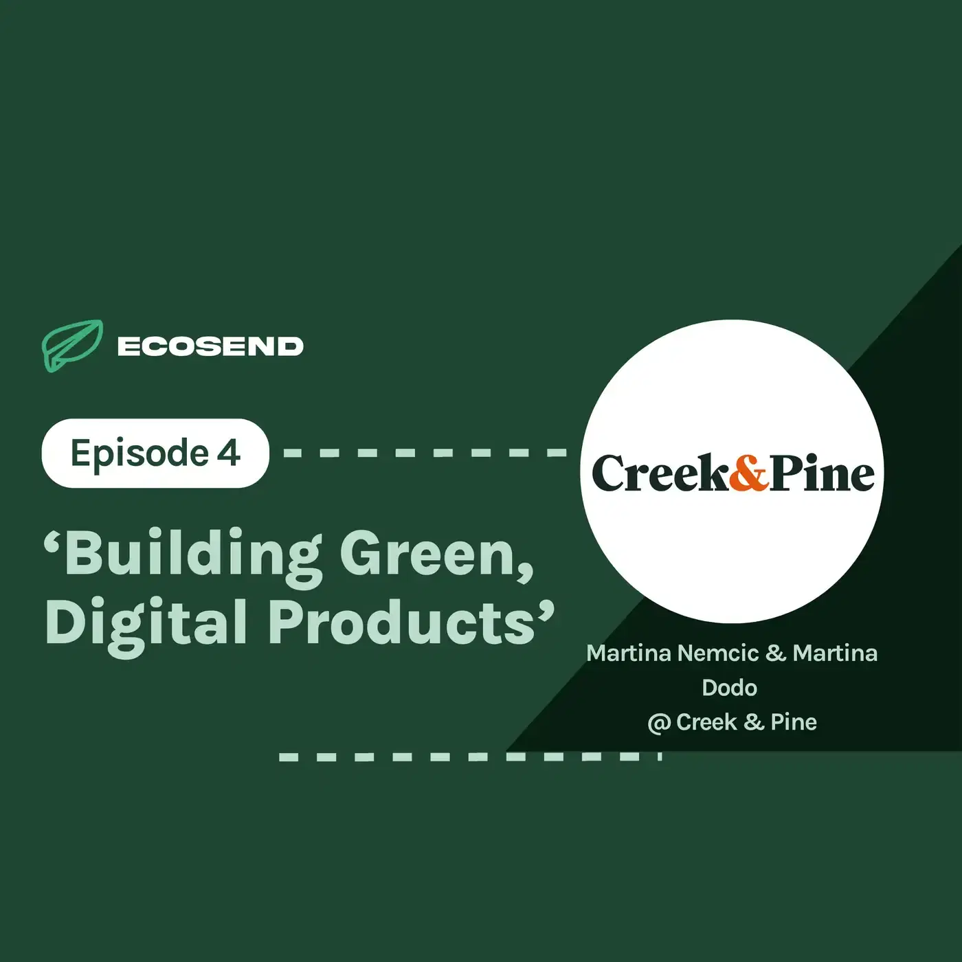 S7E4 'Building Digital Products using Eco-Design', with Creek & Pine 🫶